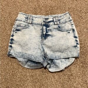 Blue Spice Denim Shorts; size 1!!